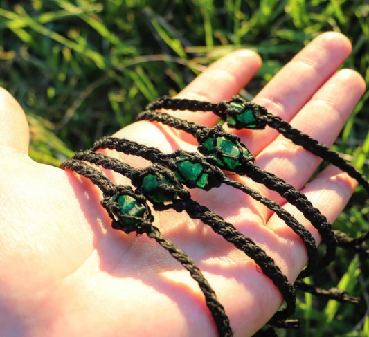 Emerald | Adjustable Hemp Bracelets